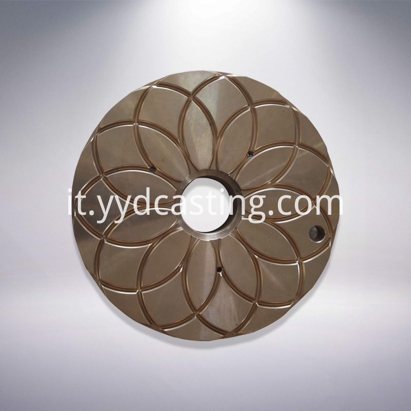 Piastra di usura eccentrica Eccentric wear plate